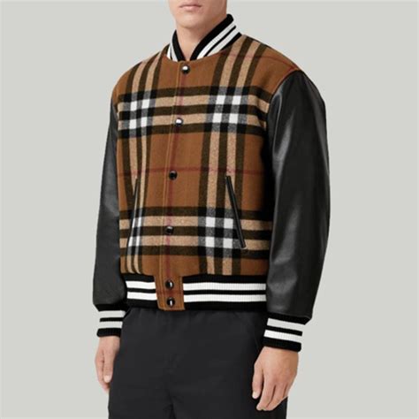 burberry varsity jacket orange|Burberry lightweight hooded jacket.